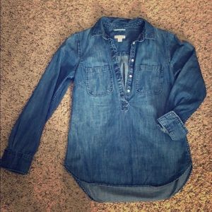 Blue Jean pull over top